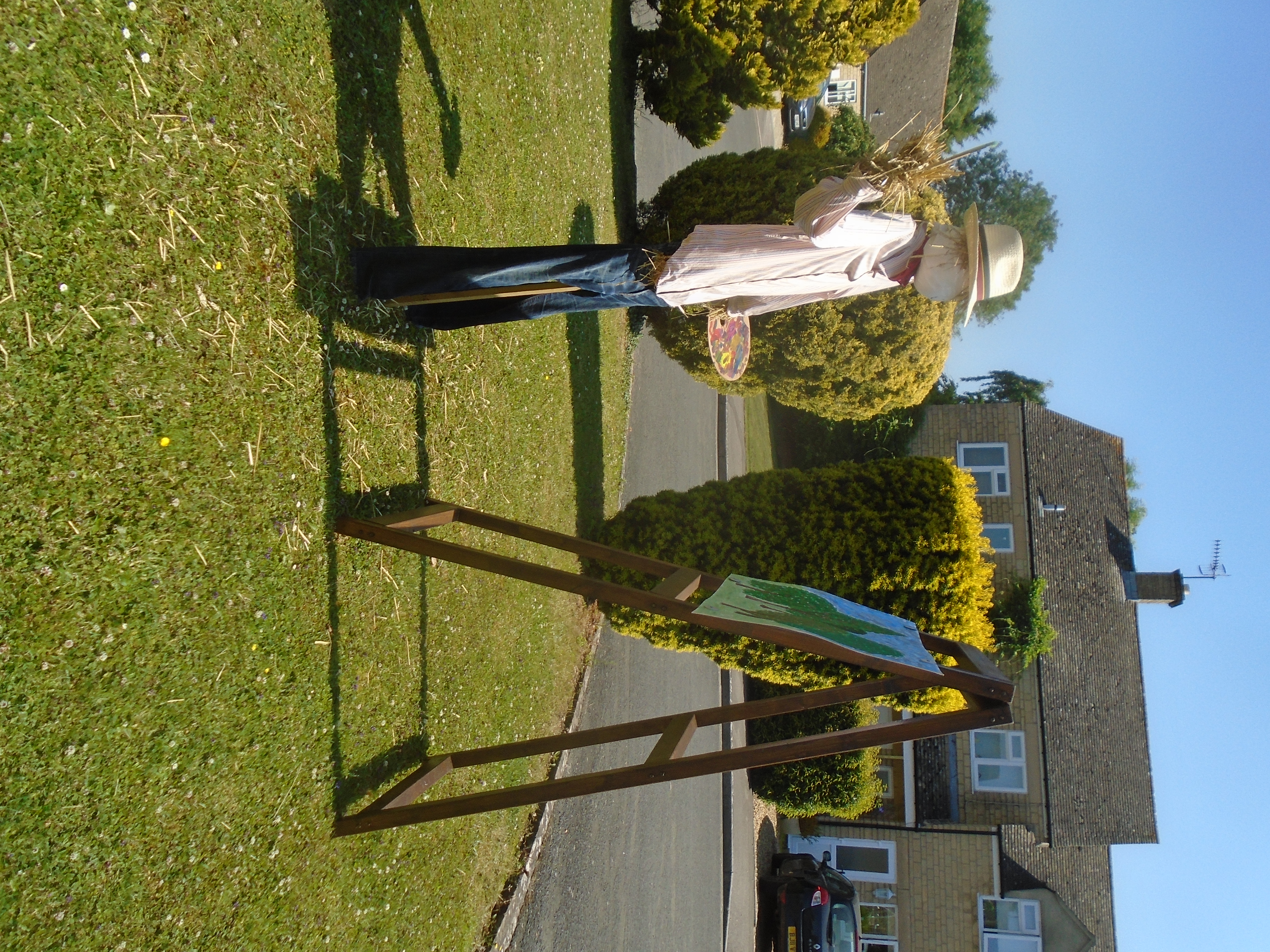 Willersey Scarecrows 202208 A Woman's work is never done