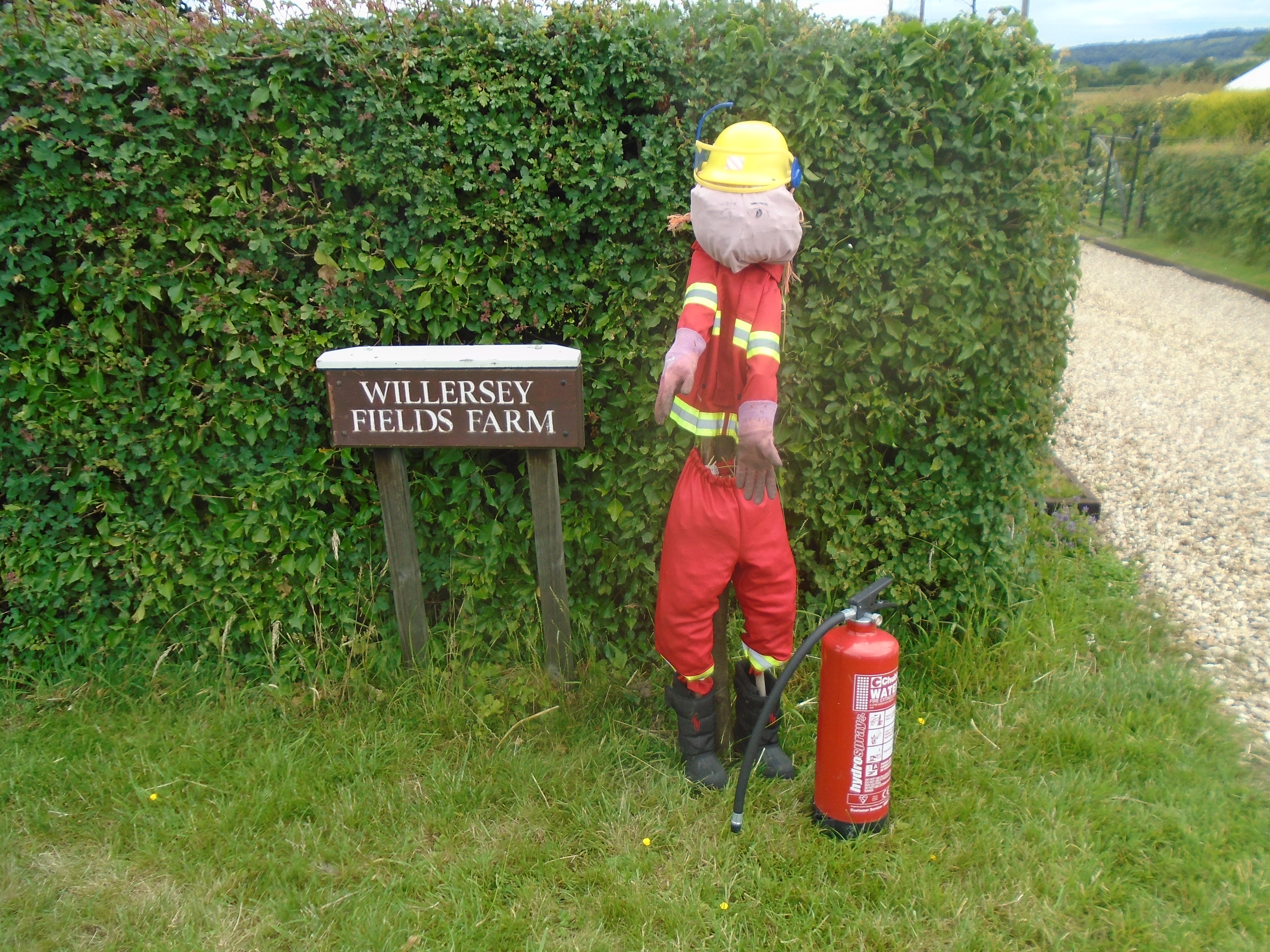 Willersey Scarecrows 202233 Fireman Fred